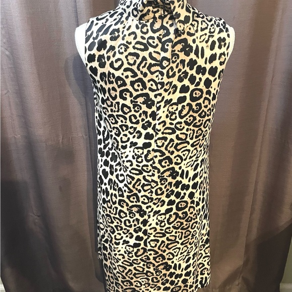 New without tags. Alex Marie Sleeveless Leopard Print Dress - Picture 5 of 11